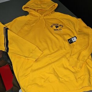 Brixton Men's Yellow Hoodie